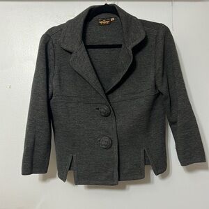 Vintage 60’s Mirsa Made in Italy 100% Wool Cardigan Size 12